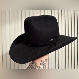 BRIXTON SEDONA BLACK COWBOY HAT SIZE LARGE L!!! Excellent Condition!!!
